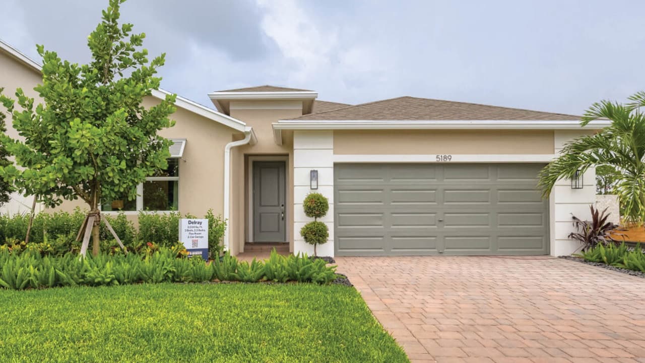 Delray floor plan